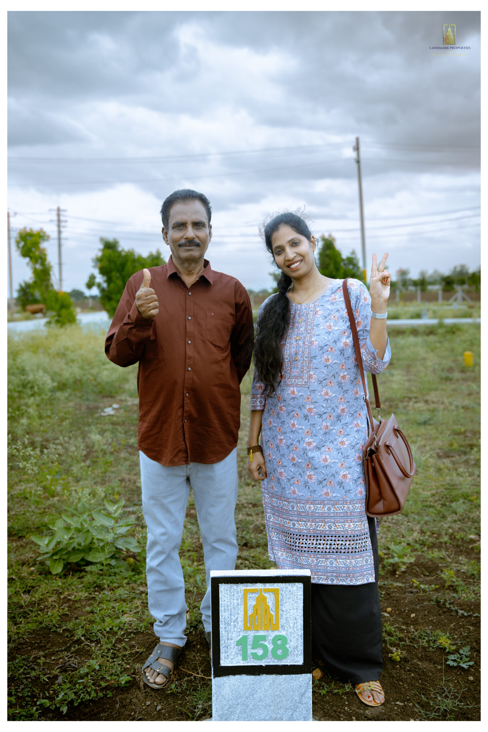 Ashraya plot registered customers at Landmark Properties, Bengaluru